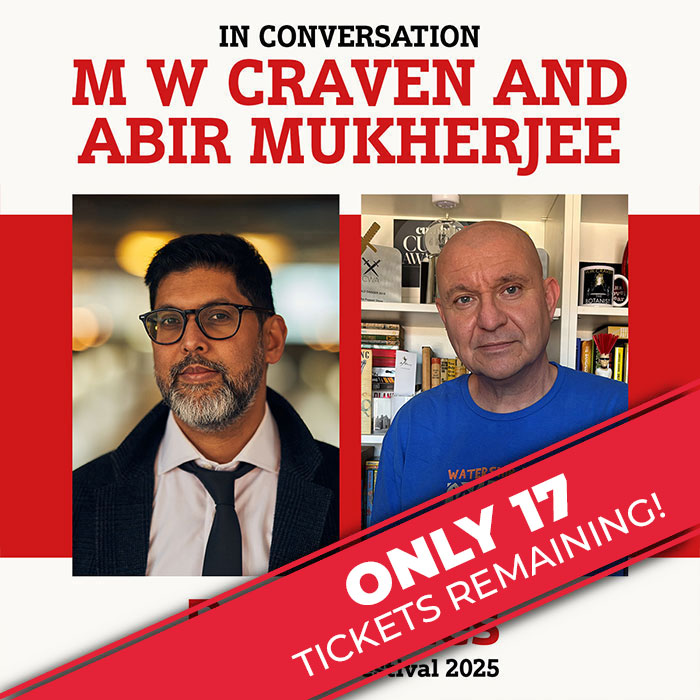 M W Craven and Abir Mukherjee in conversation 